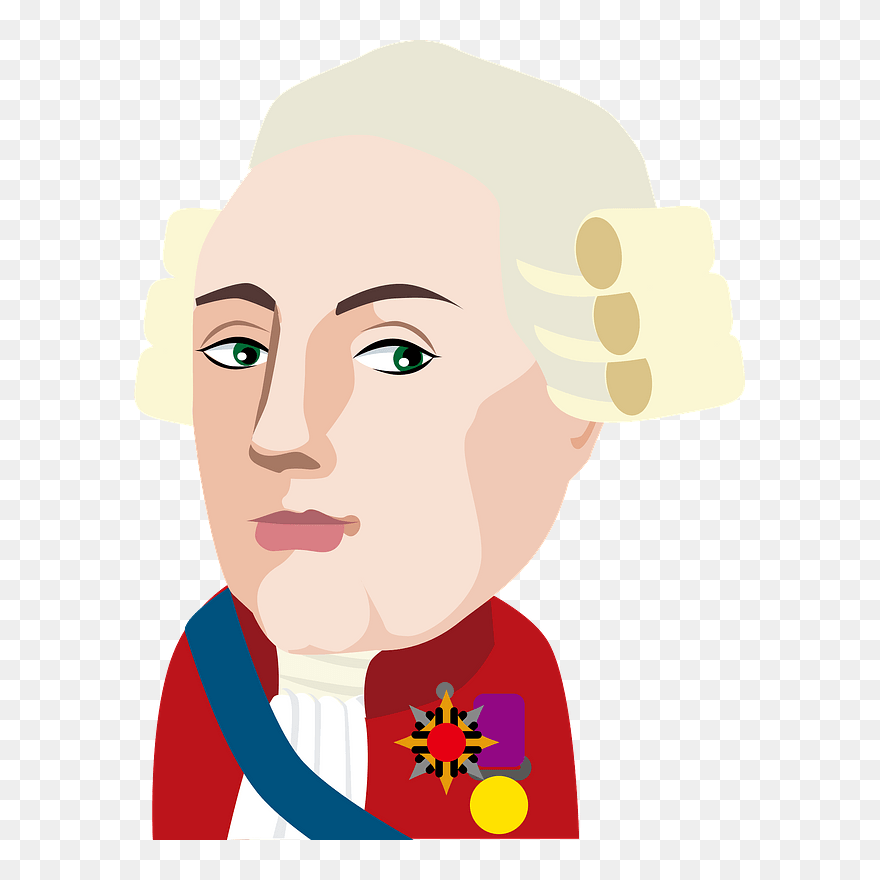 Louis Xvi Of France Clipart - ルイ 16 世 イラスト - Png Download