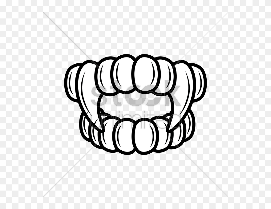 Fangs Clipart Dark - Fangs Clipart - Png Download