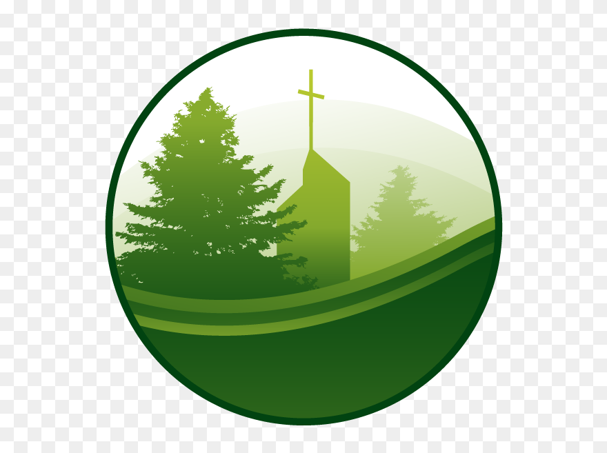 Transparent Cross On A Hill Clipart - Rolling Hills United Methodist Church - Png Download