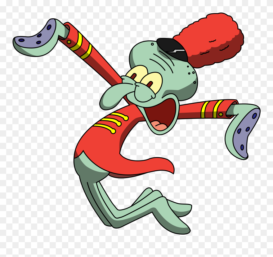 V12 Squid The Krabby Kronicle The Spongebob Community - Spongebob Squarepants Characters Png Clipart