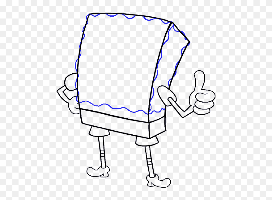 How To Draw Spongebob Easy Step - Draw A Coral Step By Step Easy Clipart