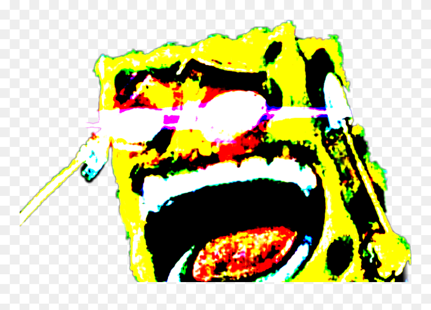 #spongebob #squarepants #deepfriedmemes #deepfriedmeme - Spongebob Deep Fried Memes Clipart