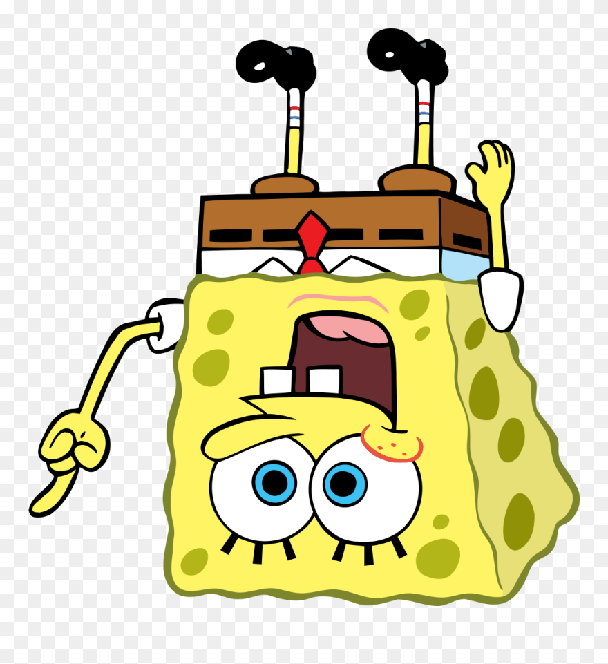 High Quality Ironic Spongebob Blank Meme Template Clipart