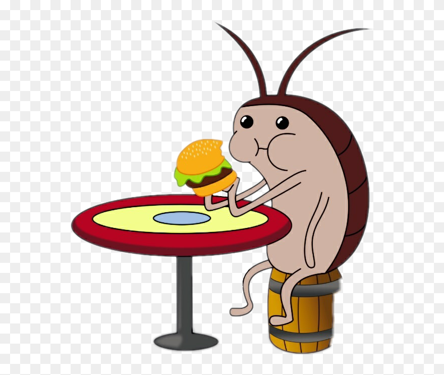 Transparent Cockroach From Spongebob Clipart