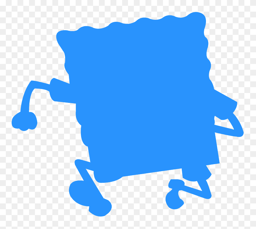 Spongebob Silhouette Clipart