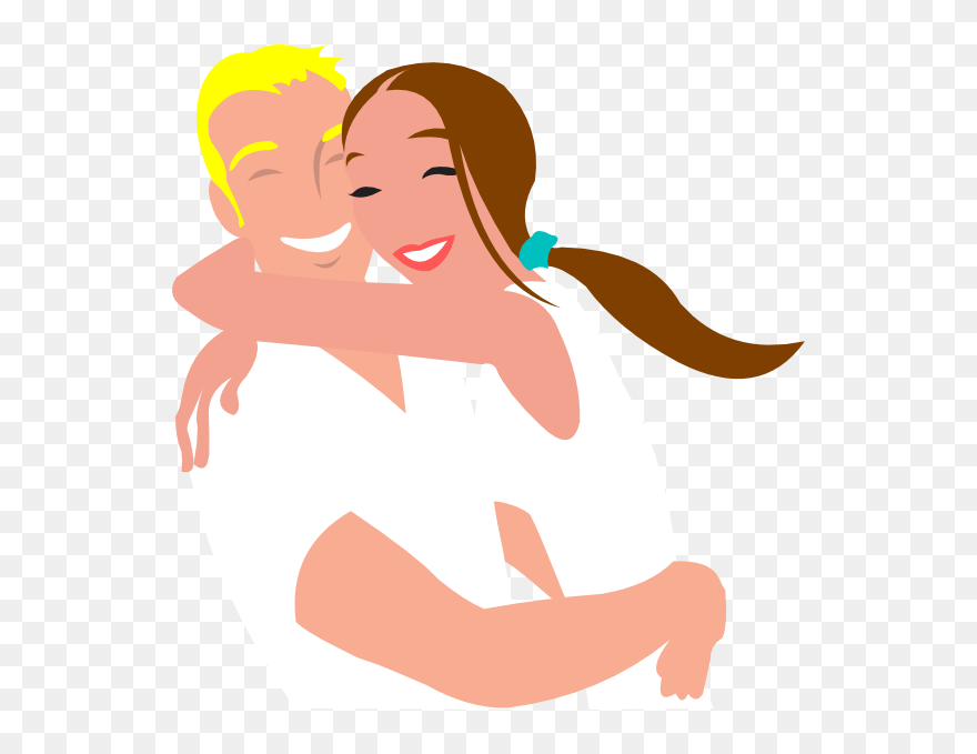 How To Set Use Happy Couple Svg Vector - Happy Couple Clip Art - Png Download