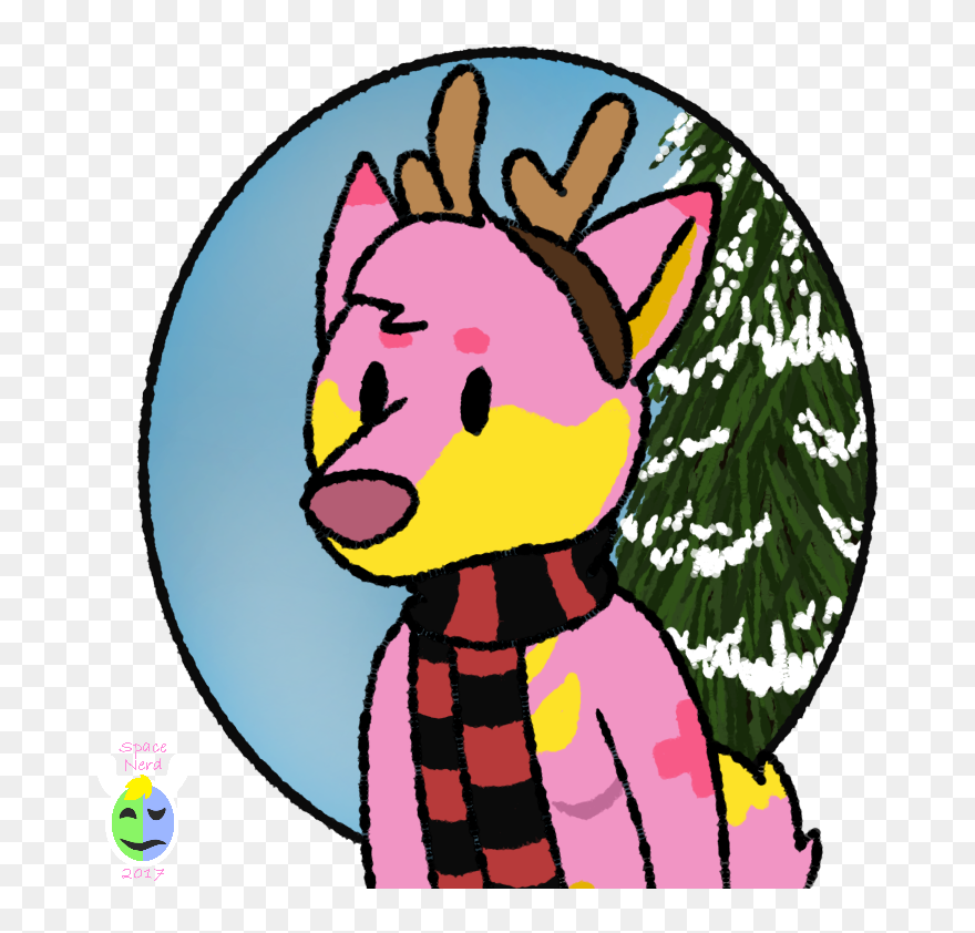 Christmas Doc Icon - Cartoon Clipart