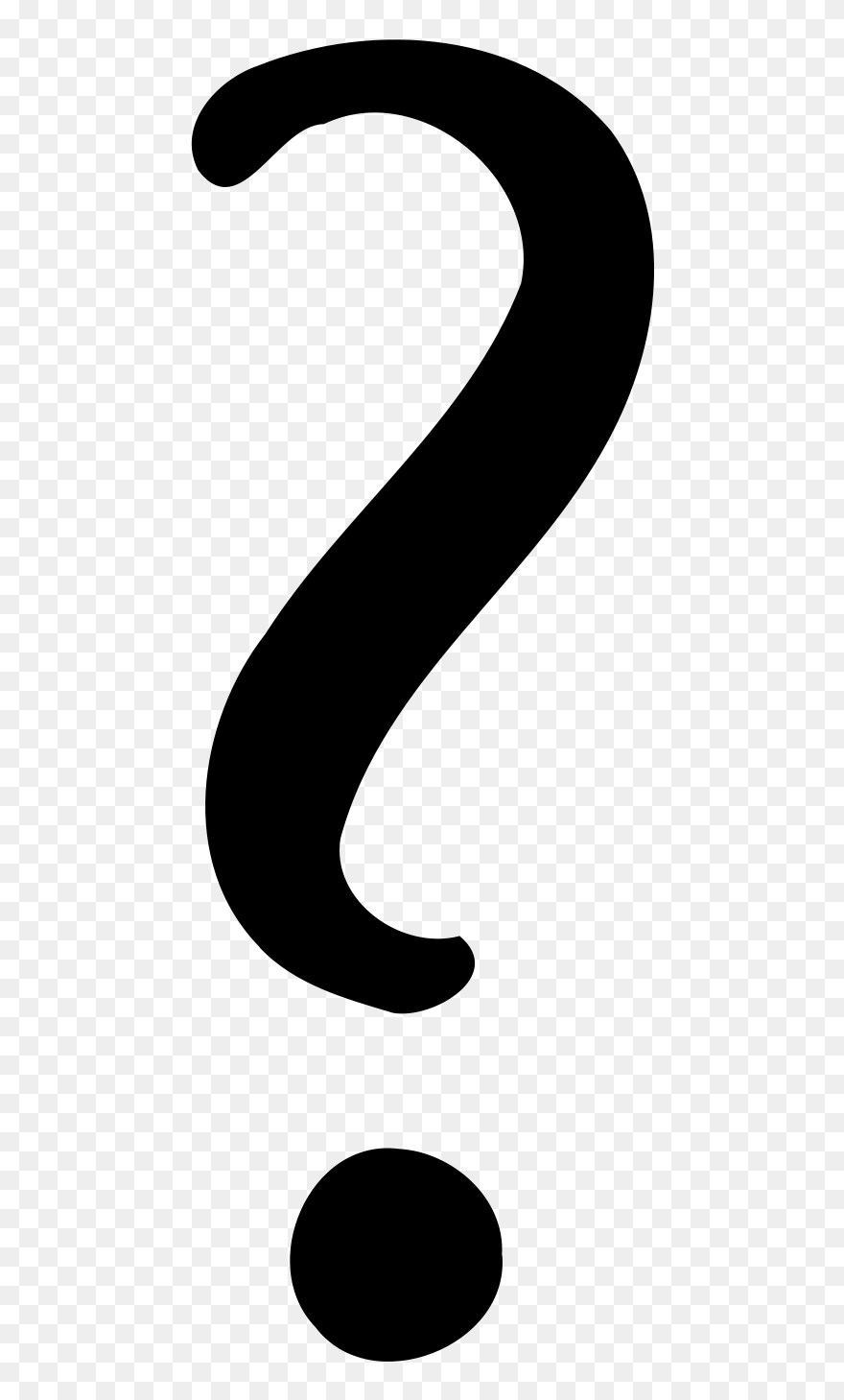 Old Fashioned Question Mark Png Clipart