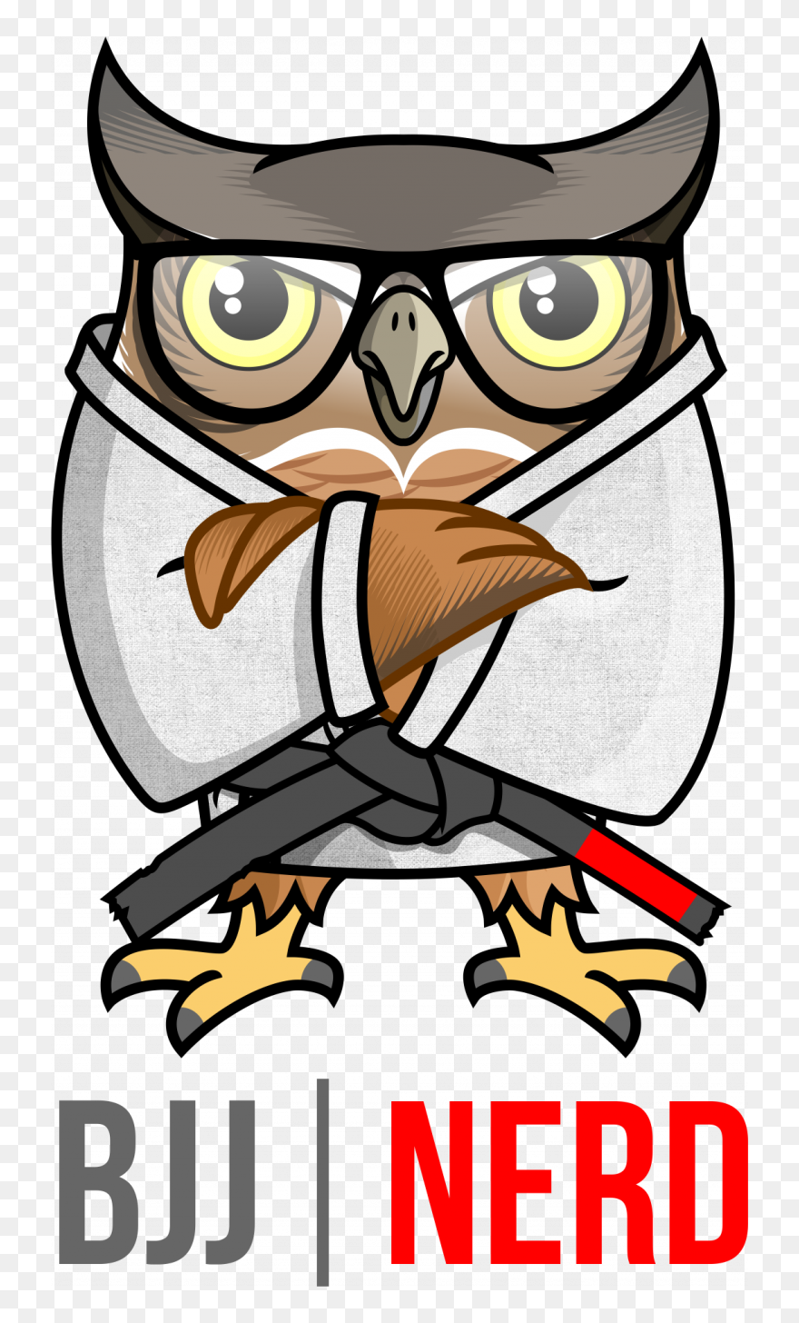 Bjj Owl Clipart
