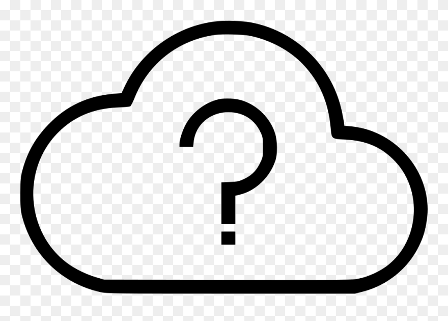 Transparent Black And White Question Mark Clipart - Unknown Weather - Png Download