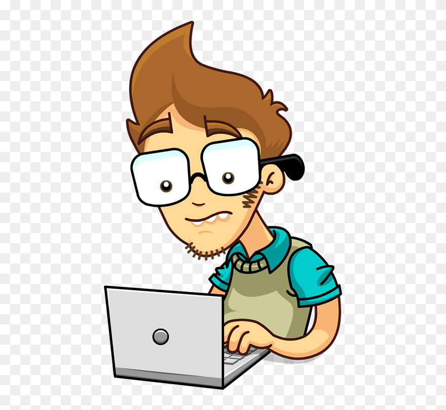 Nerd Big - Cartoon Clipart