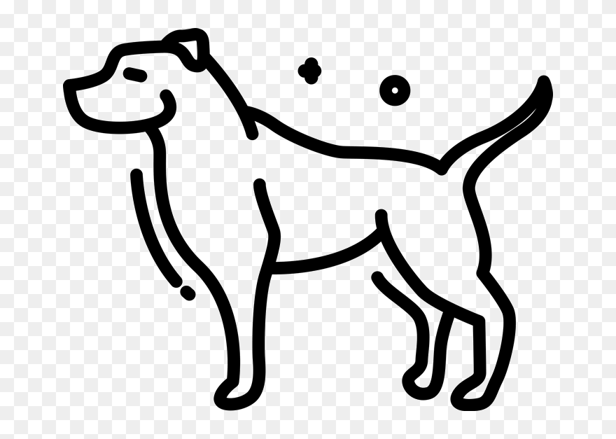 Sketch Of Pitbull Clipart
