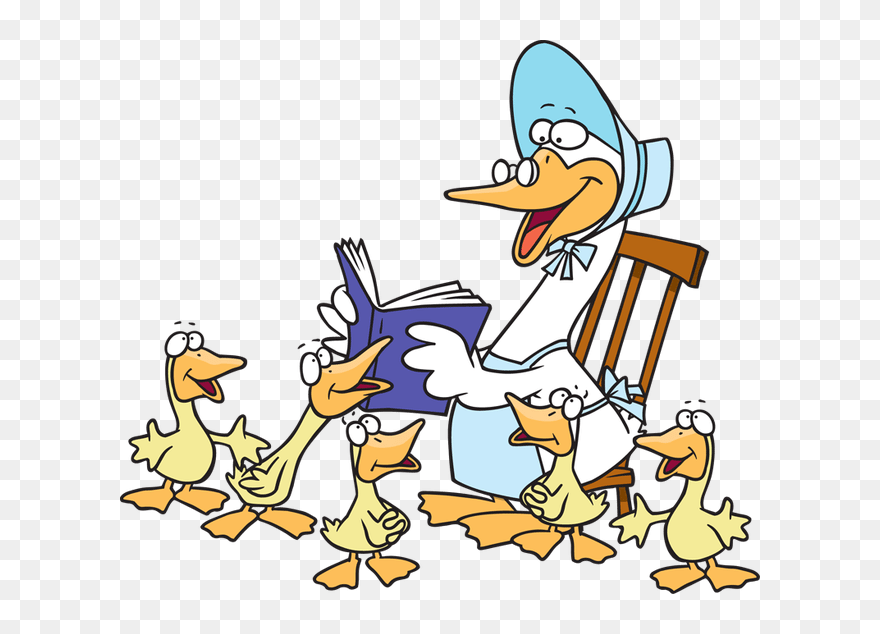 Clip Art Mother Goose - Png Download