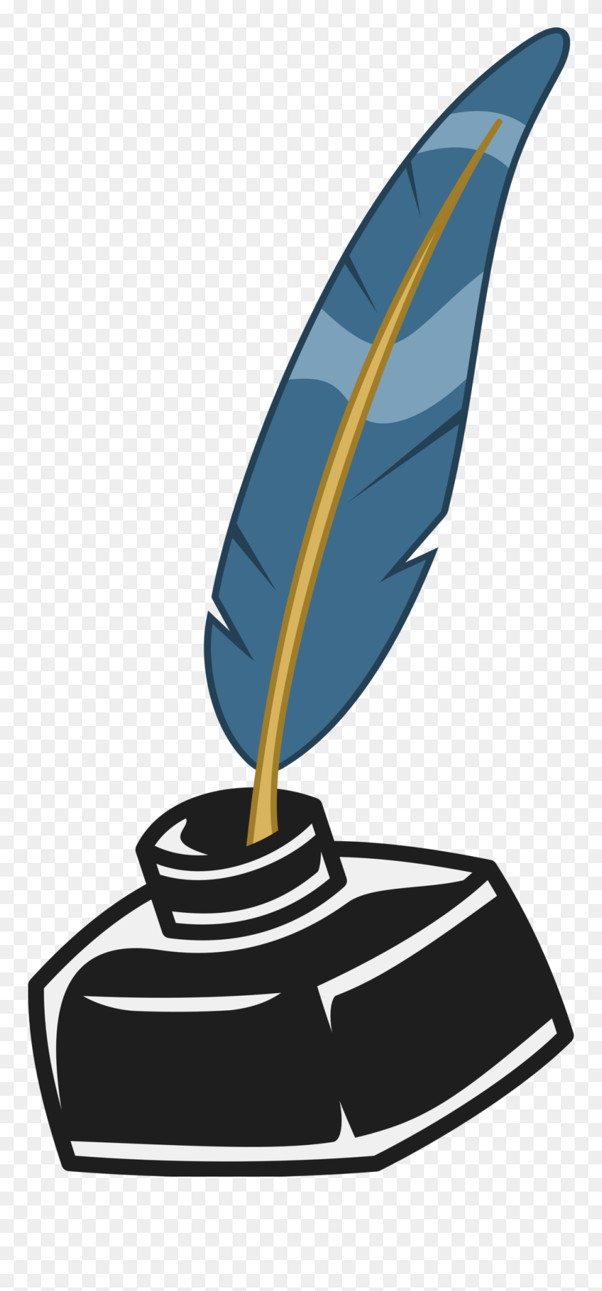 Quill And Ink Clipart - Quill Clipart - Png Download
