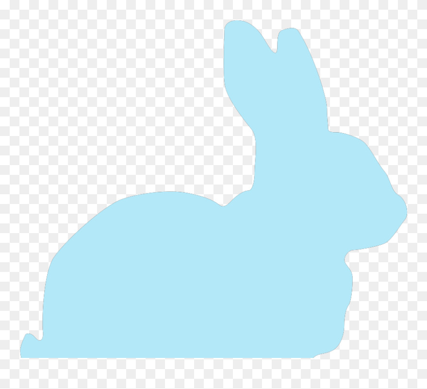 Blue Rabbit Svg Clip Arts - Baby I Am Home - Png Download