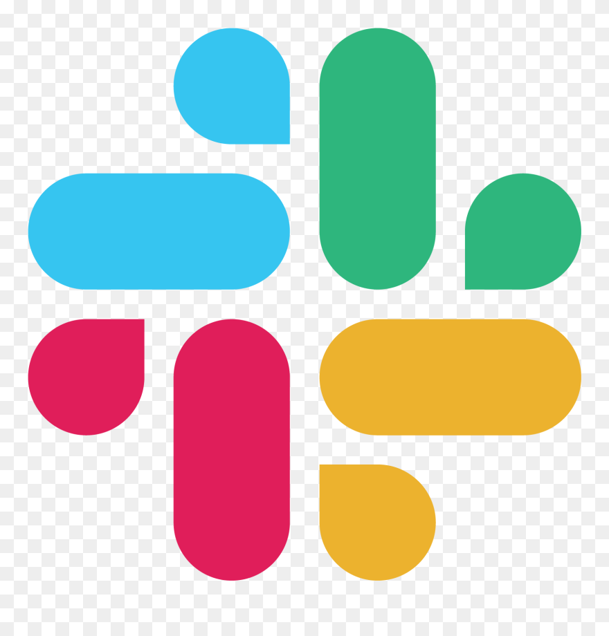 New Slack Logo 2019 Png Transparent & Svg Vector - Slack Logo Png Clipart