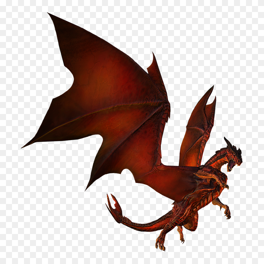 Dark Souls Dragon Smaug Fire Breathing Clip Art - Fire Breathing Dragon Art Free - Png Download