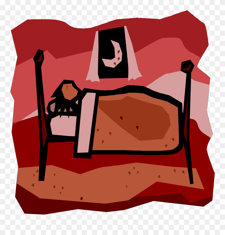 Bad Dream Nightmare Clipart - Png Download