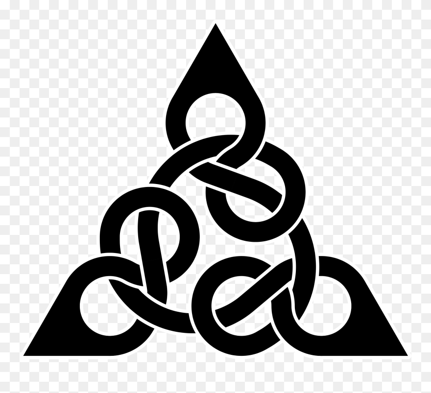 File Figure Knot Triang Wikimedia Commons Open Celtic- - Celtic Symbols Irish Knots Transparent Background Clipart
