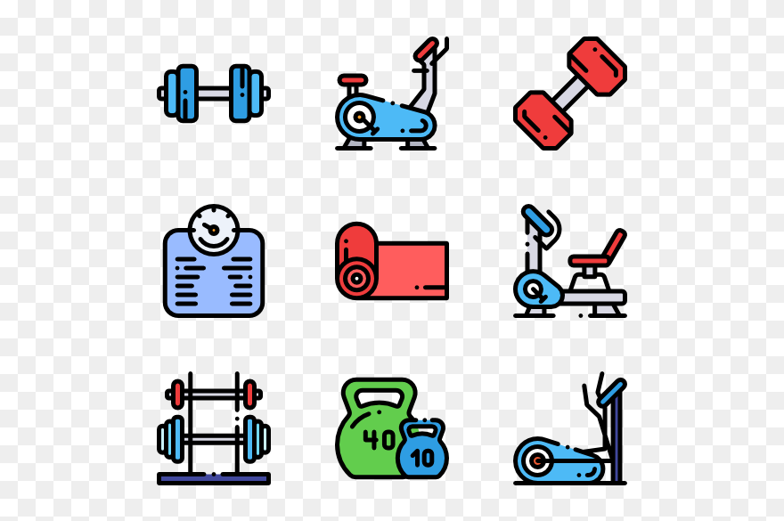 Gym Equipment Clipart Png Transparent Png