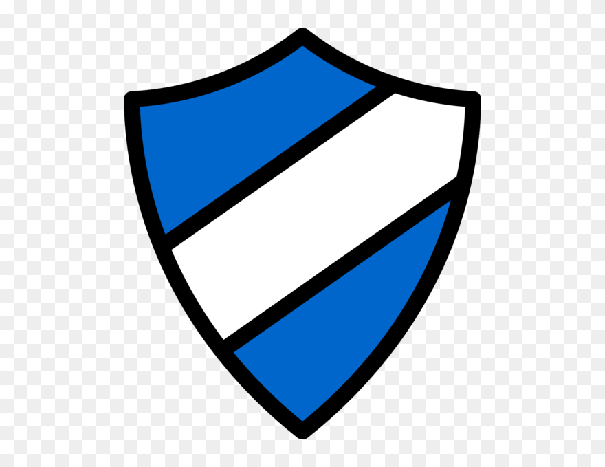 Emblem Icon Dark Blue-white - Transparent Dark Blue Shield Clipart