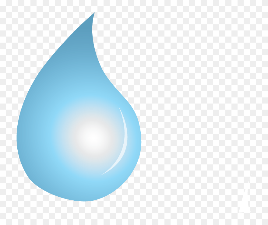 Transparent Puddle Clipart - Cartoon Water Drops Png