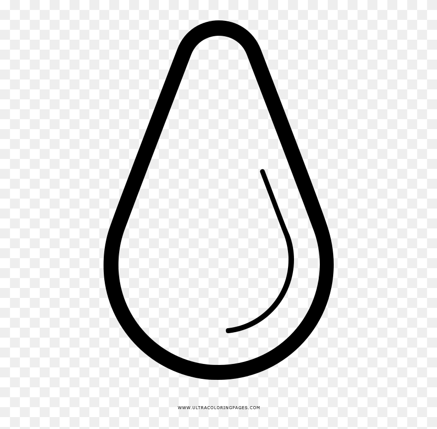 Water Droplet Coloring Romeo - Line Art Clipart