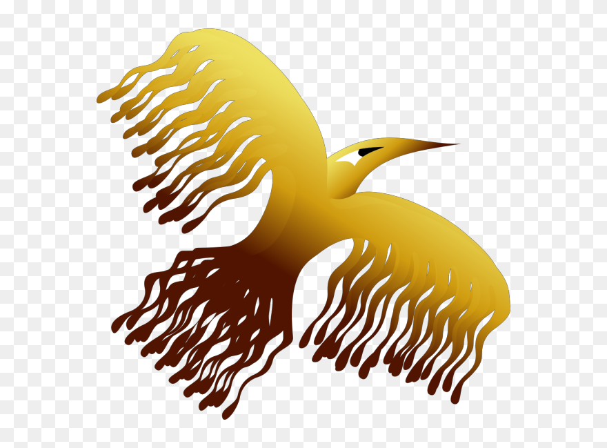 Phoenix Bird Png Clip Art - Vektör Anka Kuşu Png Transparent Png