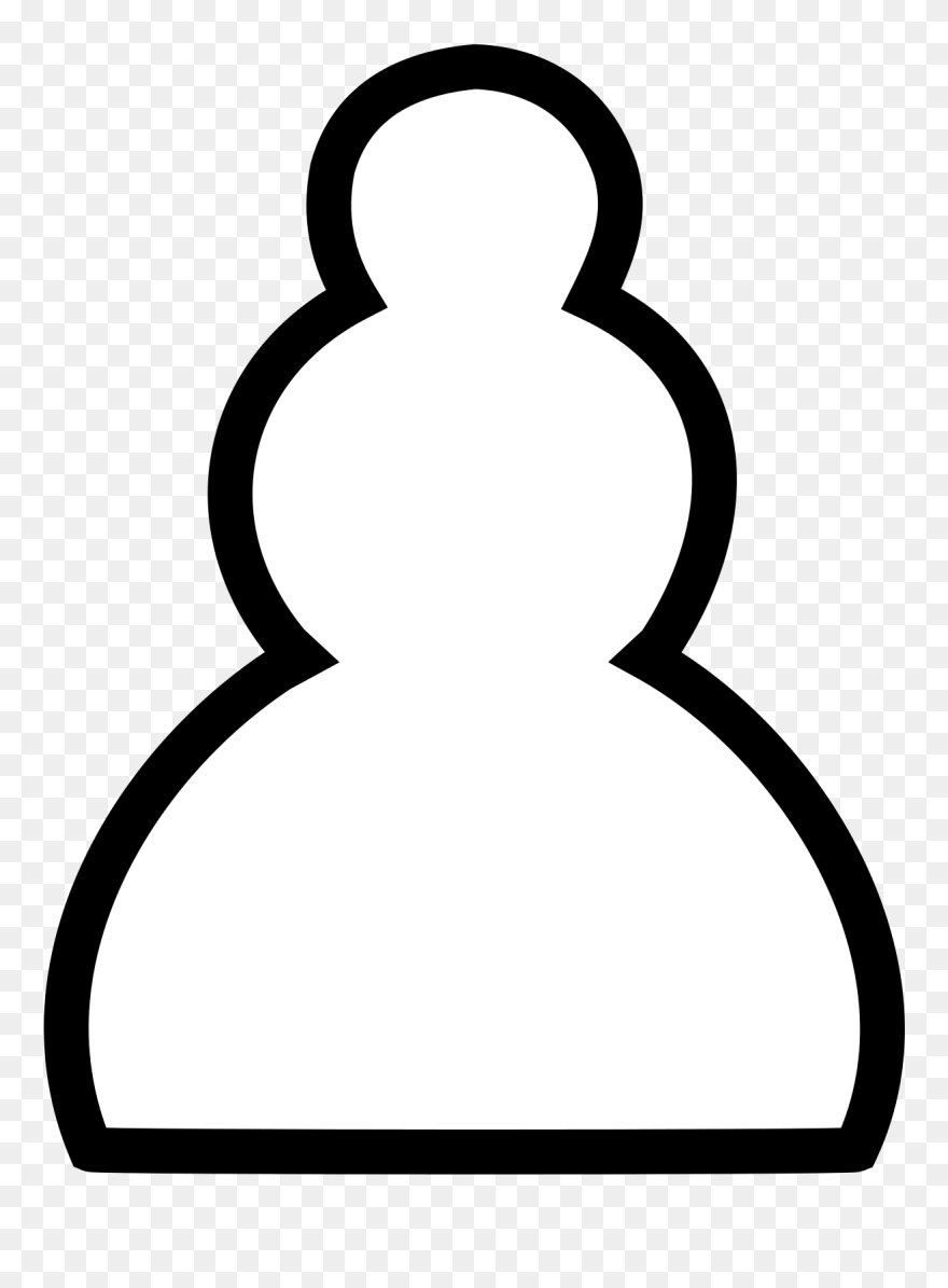 Chess White Pawn Piece Png Icons - Pawn Chess Clipart Transparent Png