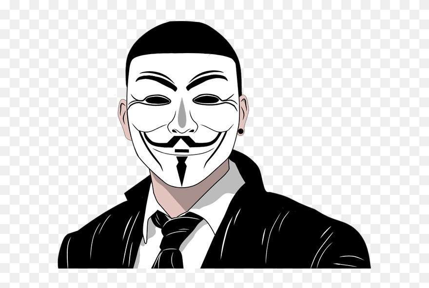 Anonymous Hacker Png Clipart