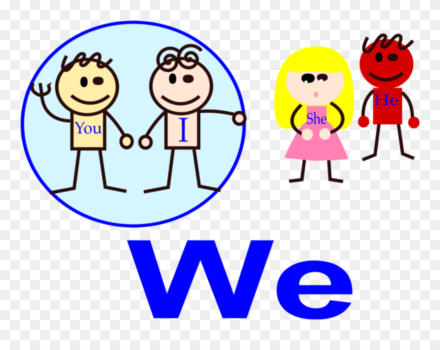 Emotion,human Behavior,area Png Clipart - We Pronoun Clipart Transparent Png