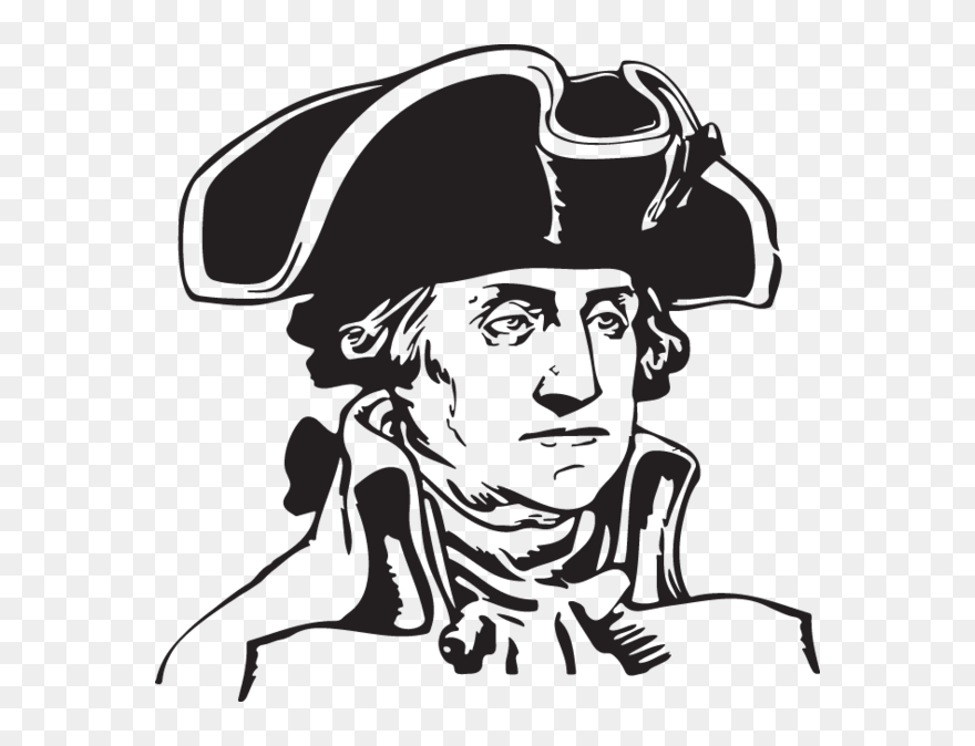 George Washington General Hat Clipart
