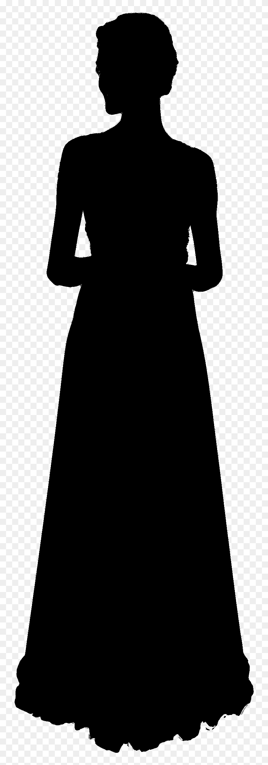 George Washington"s Mount Vernon Silhouette Portable - Silhouette Clipart