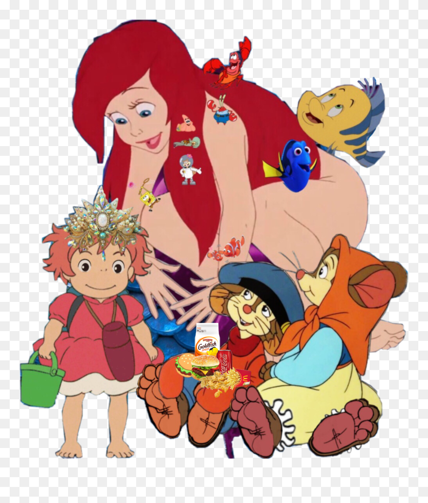 #ariel #human #venus #ircjellyfish #jellyfish #ircmermay - Inside A Whale's Mouth Cartoon Clipart