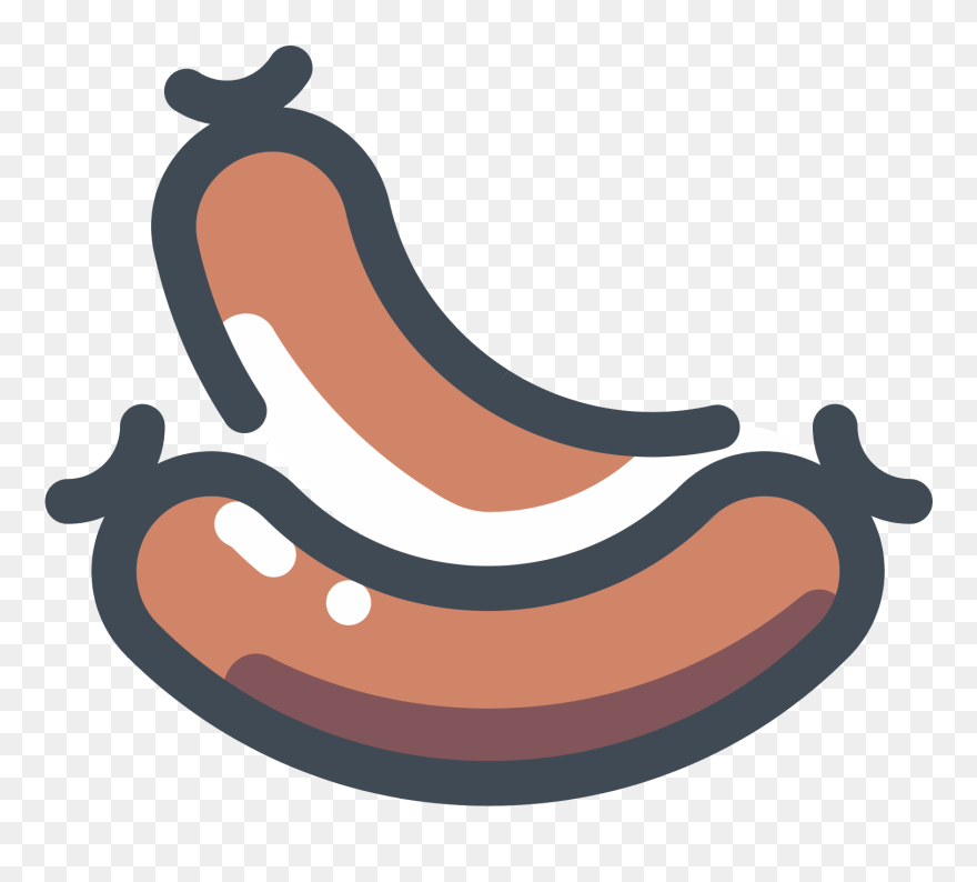 Sausage Emoji - Sausage Icon Clipart