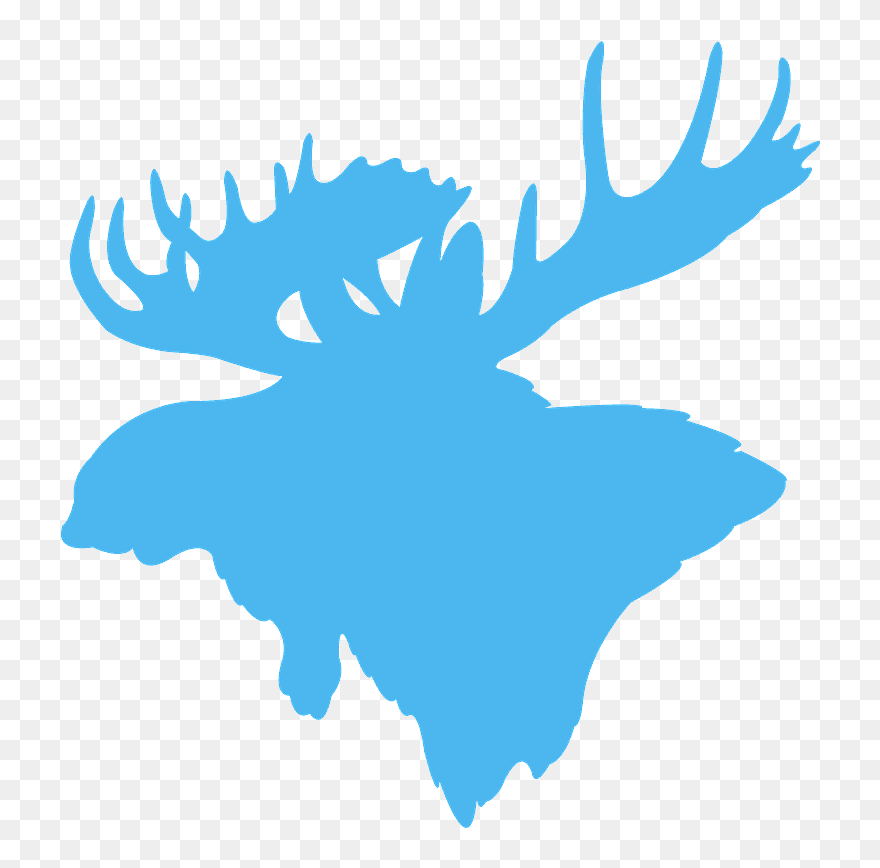 Moose Silhouette Free Clipart