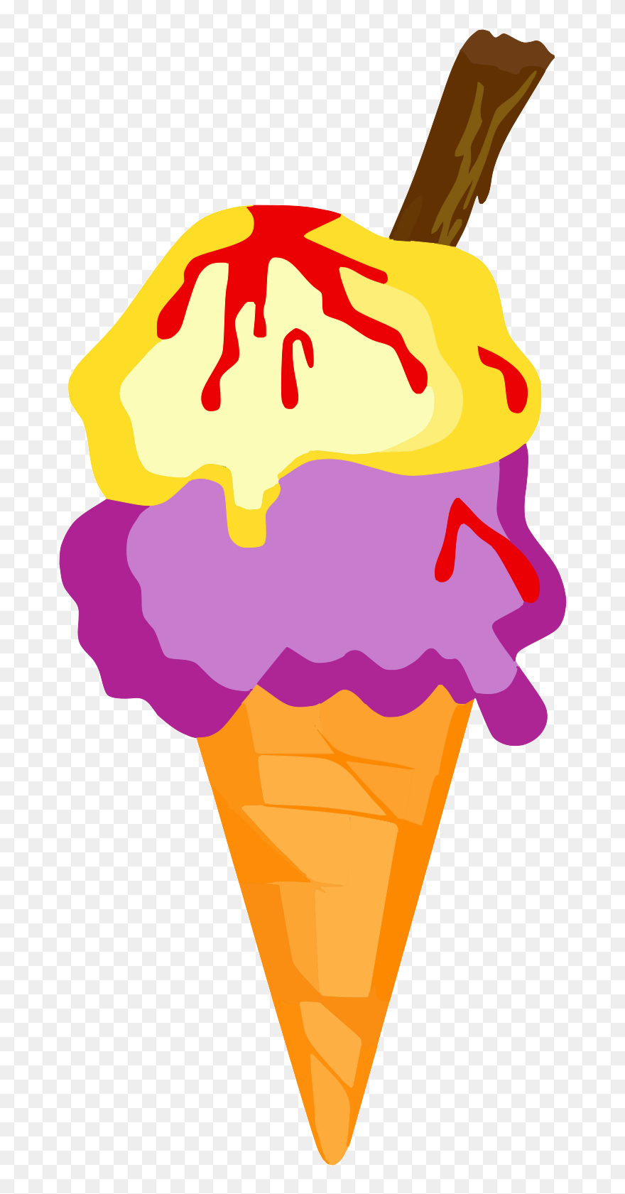 Gelato Disegno Clipart - Png Download