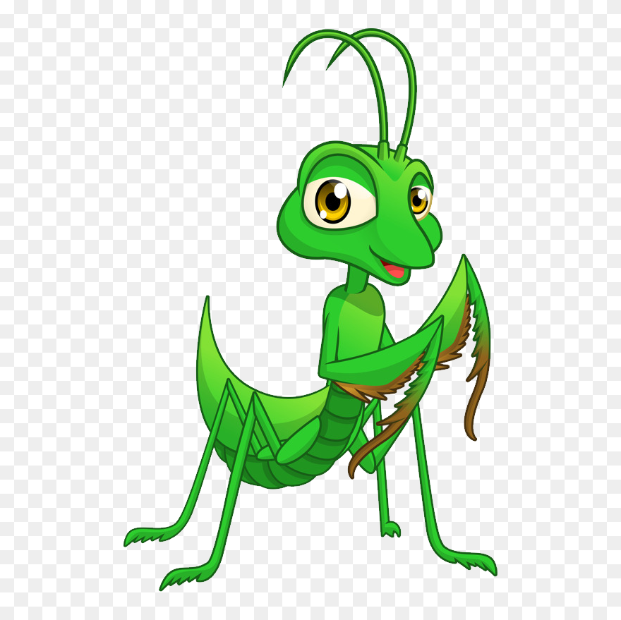 Mantis Png - Praying Mantis Cartoon Png Clipart