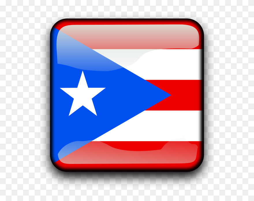 Transparent Praying Mantis Clipart - Puerto Rico Flag Emoji - Png Download
