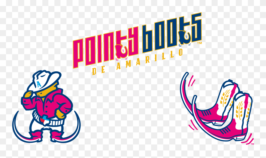 Pointy Boots De Amarillo Clipart