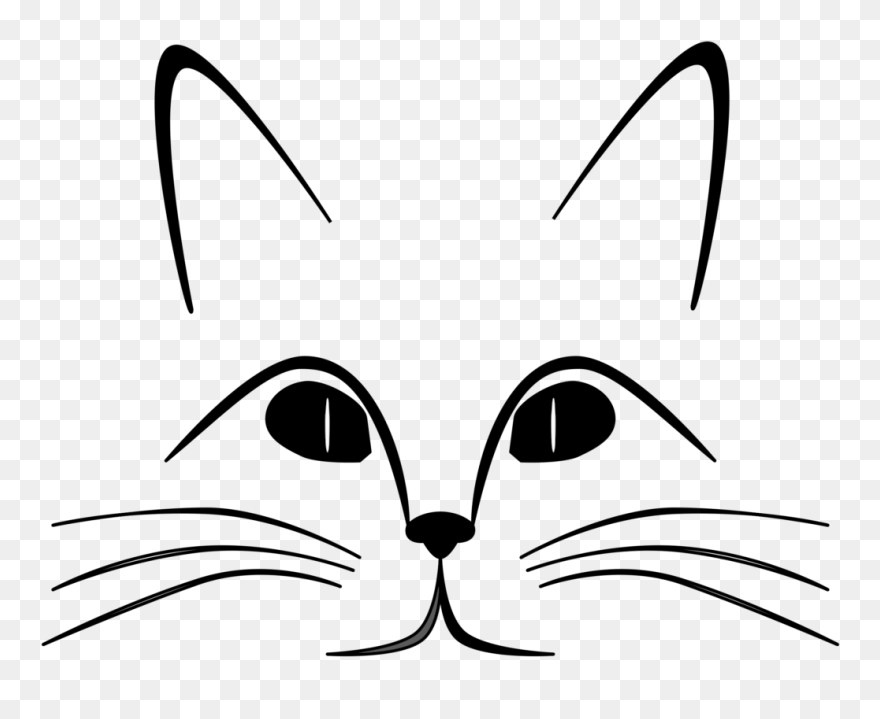 Cat Hat Clipart Svg Black And White Clipart Of Cat - Box And Whisker Plot Cat - Png Download