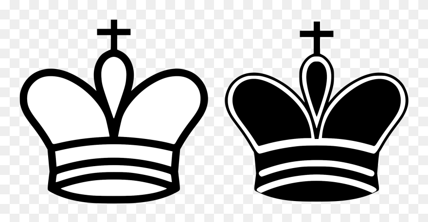 Black King Png - White King Chess Png Clipart