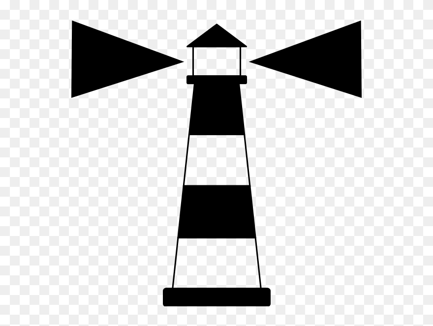 Transparent Lighthouse Clipart Public Domain - Lighthouse Svg Free - Png Download