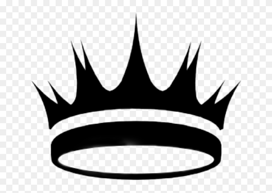 #treatmelikeaqueen #queen #king #crown - White Crown Sticker Clipart