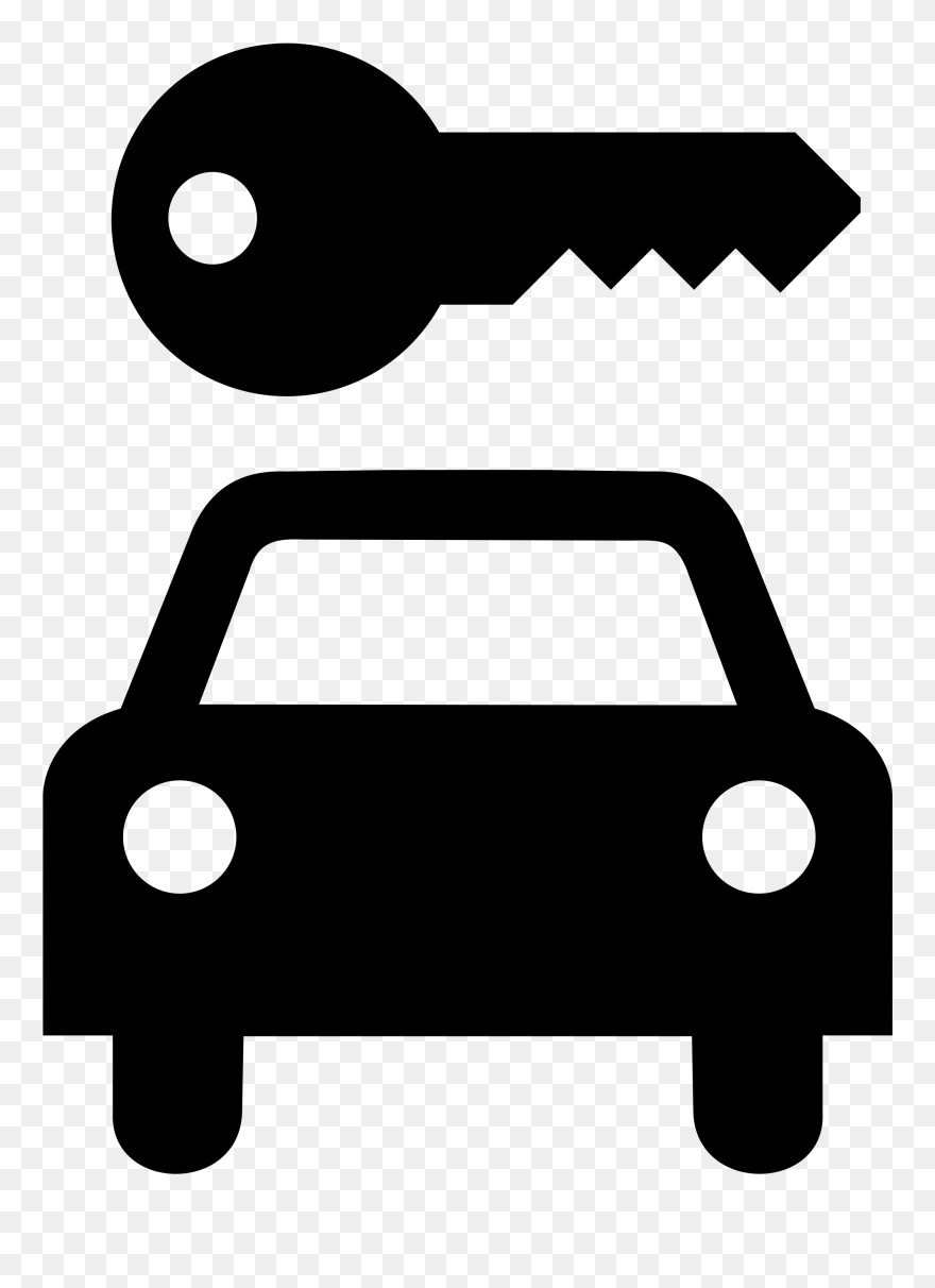 Cheap Car Rental Lisbon Airport - Car Rental Icon Png Clipart