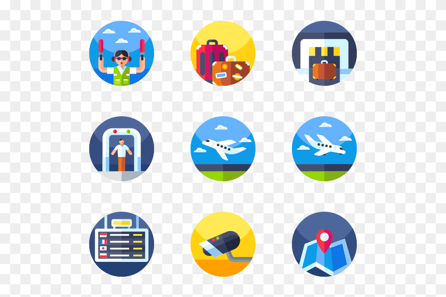 World Traveler Vector Generator Clipart