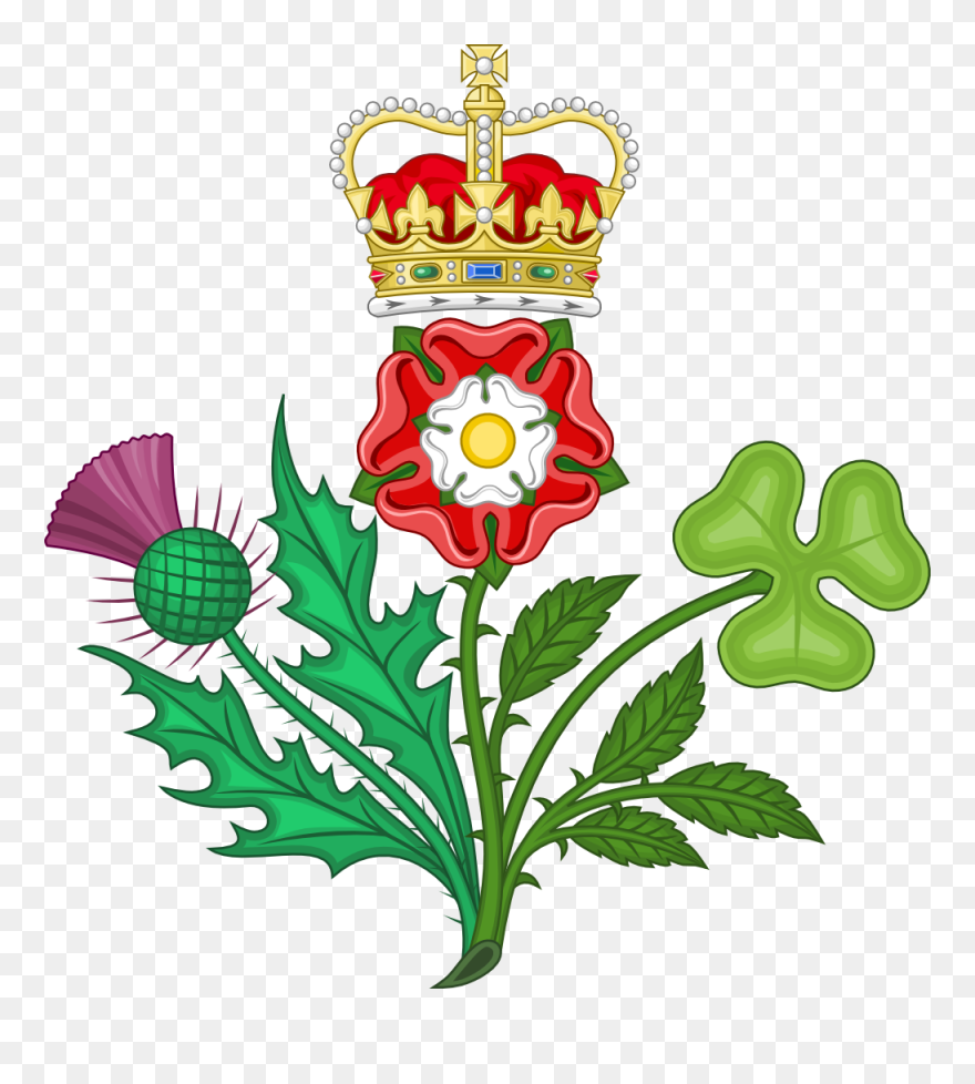 Kingdom - Clipart - Red Rose Symbol Of England - Png Download