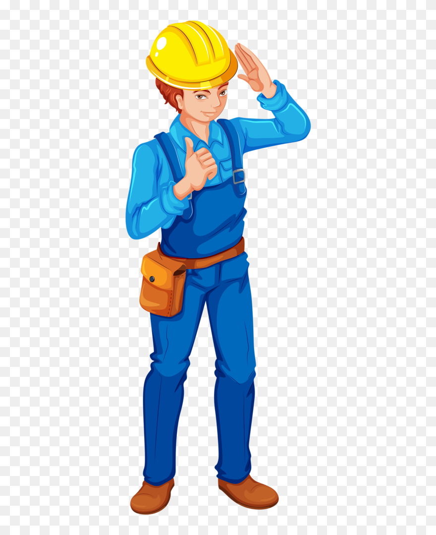 Community Helpers Clipart Engineer - Png Download