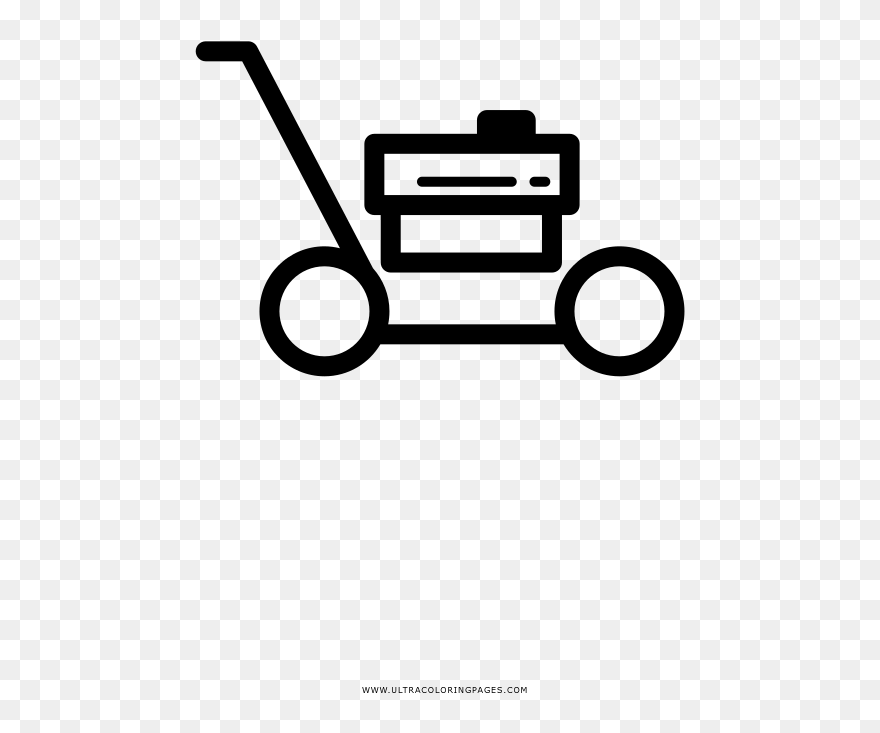 Transparent Lawn Mower Clip Art - Png Download