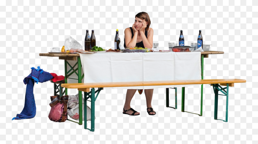 Hd A Was Not Taking A Smoke Break At C"s Graduation - People Sitting Table Png Clipart